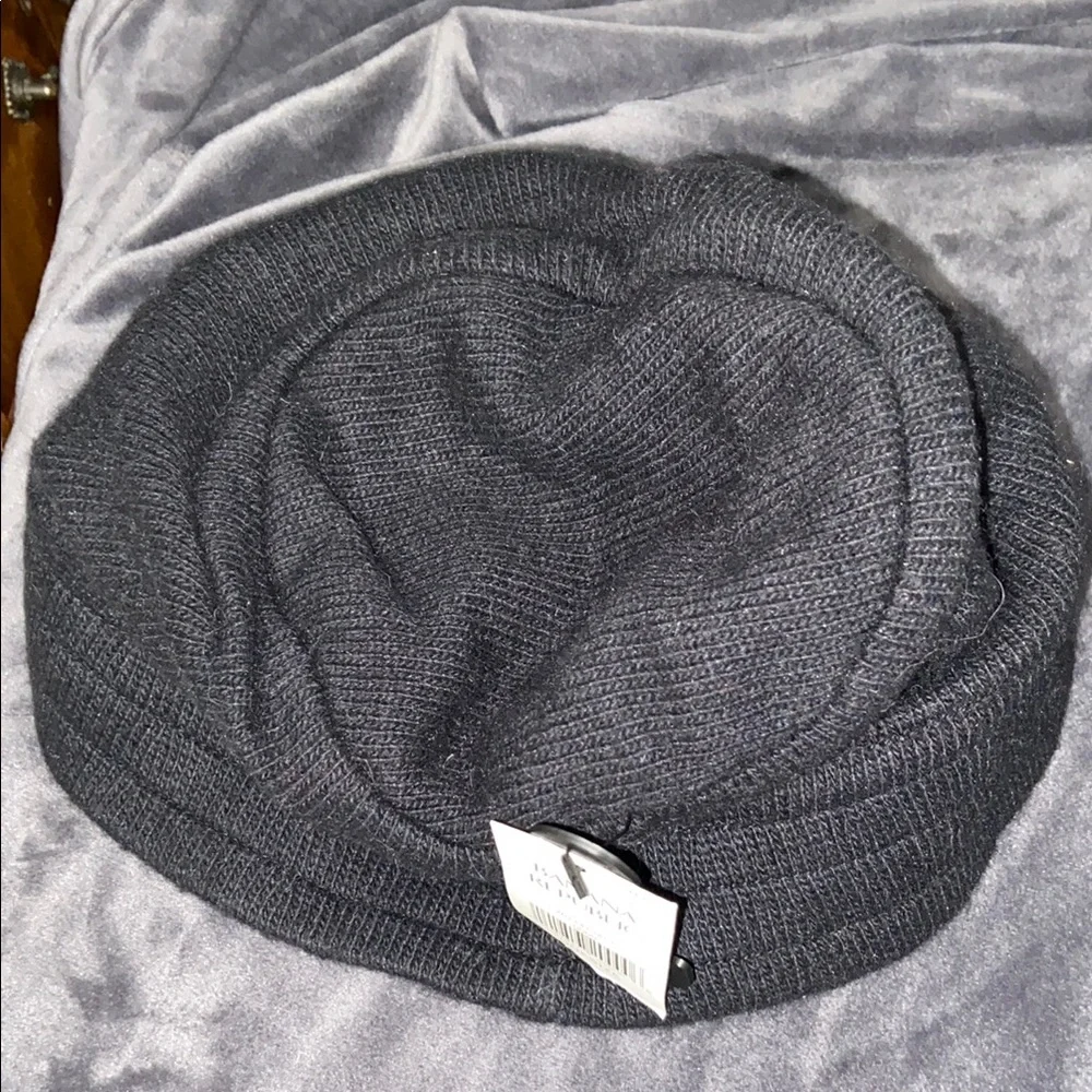 Banana Republic Bucket HatBlack Wool Angora Rabbit Hair Blend OS NWT